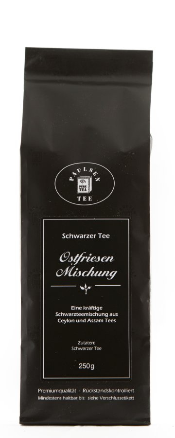 Geschenkkarton mit Magnetverschluss: 250g Earl Grey und 250g Ostfriesenmischung